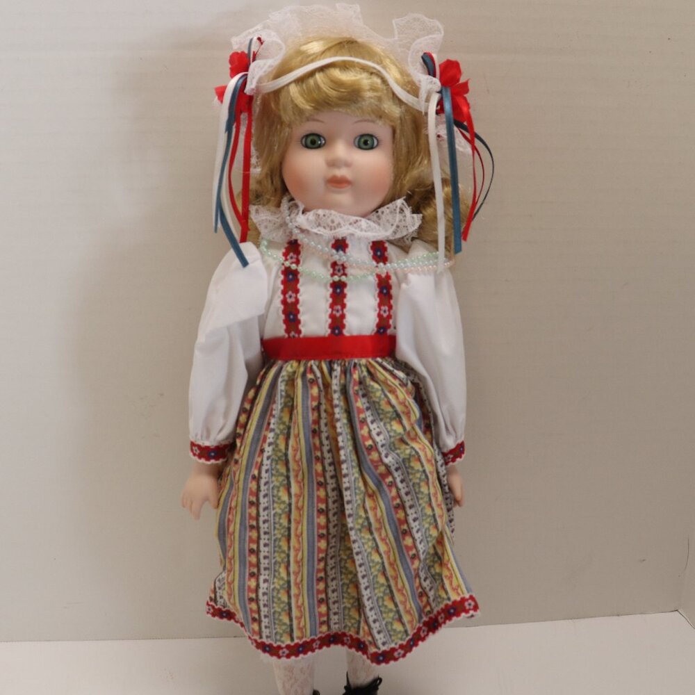 American Dreams Porcelain‎ Doll Collection Marta from Poland